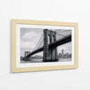 Puente de Brooklyn Atemporal - Carlos Franken | Cuadro decorativo de Canvas Lab
