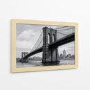 Puente de Brooklyn Atemporal - Carlos Franken | Cuadro decorativo de Canvas Lab