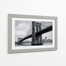 Puente de Brooklyn Atemporal - Carlos Franken | Cuadro decorativo de Canvas Lab