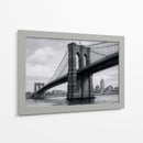 Puente de Brooklyn Atemporal - Carlos Franken | Cuadro decorativo de Canvas Lab
