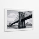Puente de Brooklyn Atemporal - Carlos Franken | Cuadro decorativo de Canvas Lab