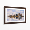 Reflejo Azul de Manhattan - Carlos Franken | Cuadro decorativo de Canvas Lab