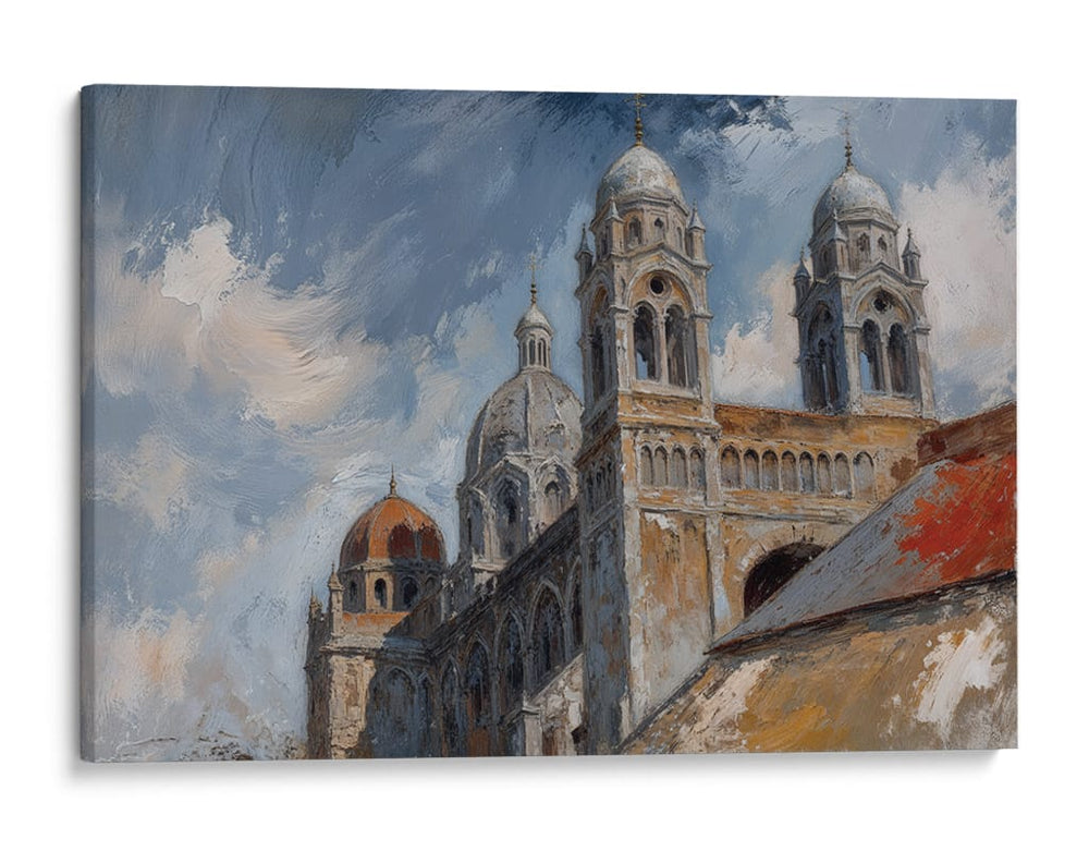 Catedral Sagrada de Marsella - Carlos Franken | Cuadro decorativo de Canvas Lab