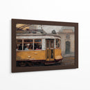 Tranvía Vintage Silencioso - Carlos Franken | Cuadro decorativo de Canvas Lab