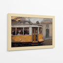 Tranvía Vintage Silencioso - Carlos Franken | Cuadro decorativo de Canvas Lab