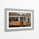 Tranvía Vintage Silencioso - Carlos Franken | Cuadro decorativo de Canvas Lab