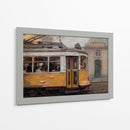 Tranvía Vintage Silencioso - Carlos Franken | Cuadro decorativo de Canvas Lab