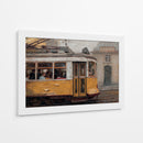 Tranvía Vintage Silencioso - Carlos Franken | Cuadro decorativo de Canvas Lab