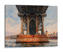 Bajo el Puente de Manhattan - Carlos Franken | Cuadro decorativo de Canvas Lab