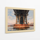 Bajo el Puente de Manhattan - Carlos Franken | Cuadro decorativo de Canvas Lab