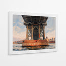 Bajo el Puente de Manhattan - Carlos Franken | Cuadro decorativo de Canvas Lab
