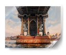 Bajo el Puente de Manhattan - Carlos Franken | Cuadro decorativo de Canvas Lab