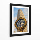 Reloj de la Quinta Avenida - Carlos Franken | Cuadro decorativo de Canvas Lab