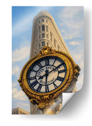 Reloj de la Quinta Avenida - Carlos Franken | Cuadro decorativo de Canvas Lab