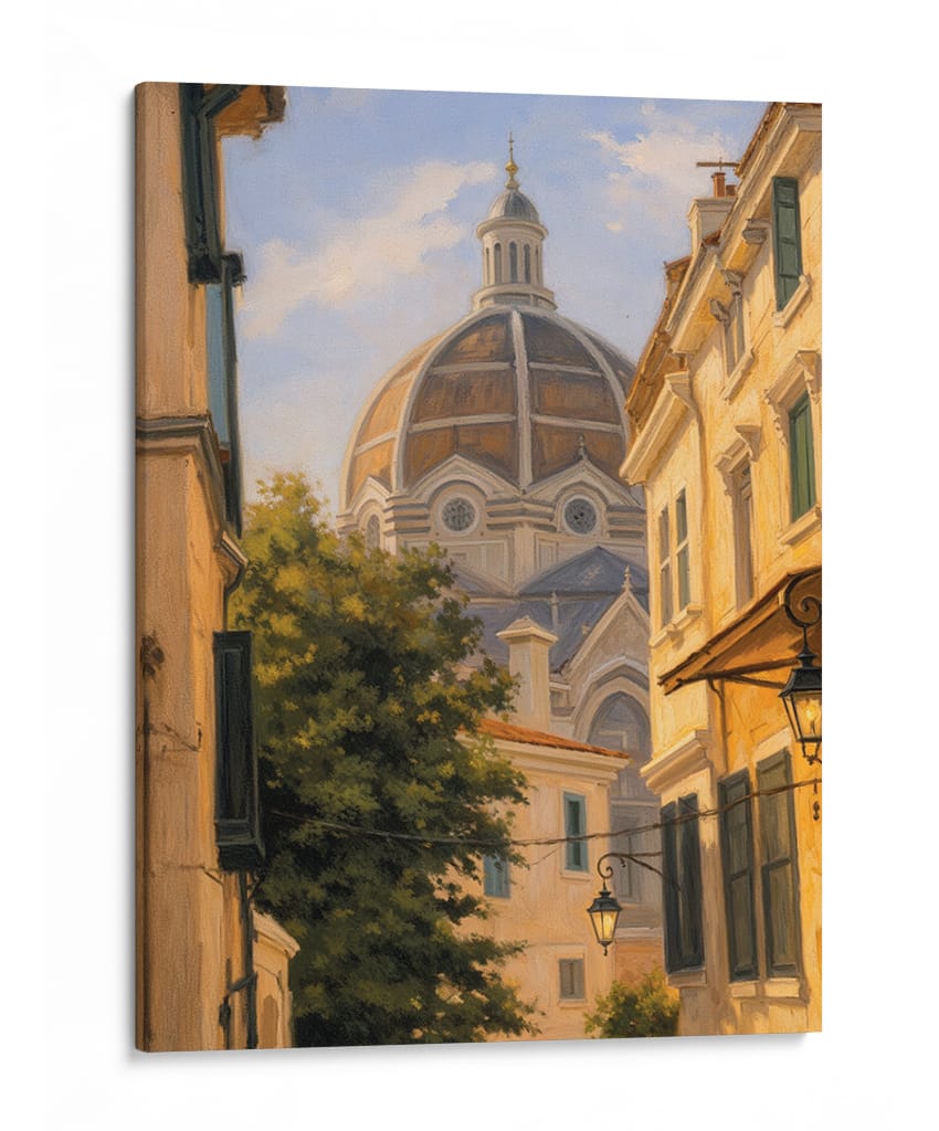 Luz del Callejón de la Catedral - Carlos Franken | Cuadro decorativo de Canvas Lab