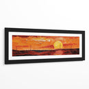 Horizonte en Llamas - Carlos Franken | Cuadro decorativo de Canvas Lab
