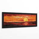 Horizonte en Llamas - Carlos Franken | Cuadro decorativo de Canvas Lab