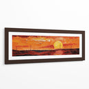 Horizonte en Llamas - Carlos Franken | Cuadro decorativo de Canvas Lab
