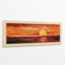 Horizonte en Llamas - Carlos Franken | Cuadro decorativo de Canvas Lab