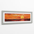 Horizonte en Llamas - Carlos Franken | Cuadro decorativo de Canvas Lab