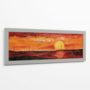 Horizonte en Llamas - Carlos Franken | Cuadro decorativo de Canvas Lab