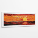 Horizonte en Llamas - Carlos Franken | Cuadro decorativo de Canvas Lab