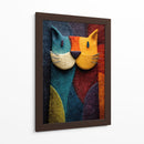 Gato - DIEGO D L | Cuadro decorativo de Canvas Lab