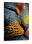 Gato colorido - DIEGO D L | Cuadro decorativo de Canvas Lab