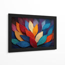 Plumas de Colores - DIEGO D L | Cuadro decorativo de Canvas Lab