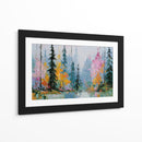 Bosque abstracto - DIEGO D L | Cuadro decorativo de Canvas Lab