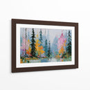 Bosque abstracto - DIEGO D L | Cuadro decorativo de Canvas Lab