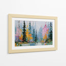 Bosque abstracto - DIEGO D L | Cuadro decorativo de Canvas Lab