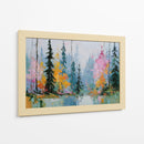 Bosque abstracto - DIEGO D L | Cuadro decorativo de Canvas Lab