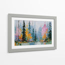 Bosque abstracto - DIEGO D L | Cuadro decorativo de Canvas Lab