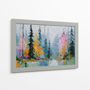 Bosque abstracto - DIEGO D L | Cuadro decorativo de Canvas Lab