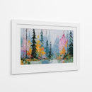 Bosque abstracto - DIEGO D L | Cuadro decorativo de Canvas Lab