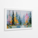 Bosque abstracto - DIEGO D L | Cuadro decorativo de Canvas Lab