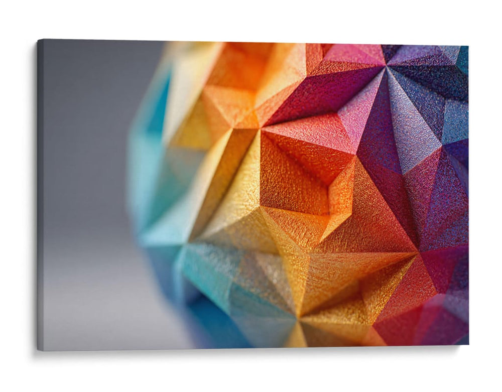 Triángulos Complejos - DIEGO D L | Cuadro decorativo de Canvas Lab