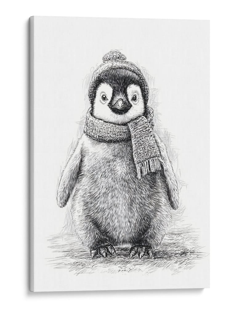 Pingüino - DIEGO D L | Cuadro decorativo de Canvas Lab