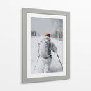 Hombre en nieve - DIEGO D L | Cuadro decorativo de Canvas Lab