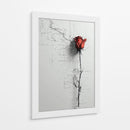 Rosa - DIEGO D L | Cuadro decorativo de Canvas Lab