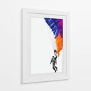 Hombre con paracaídas  - DIEGO D L | Cuadro decorativo de Canvas Lab