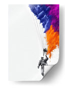 Hombre con paracaídas  - DIEGO D L | Cuadro decorativo de Canvas Lab