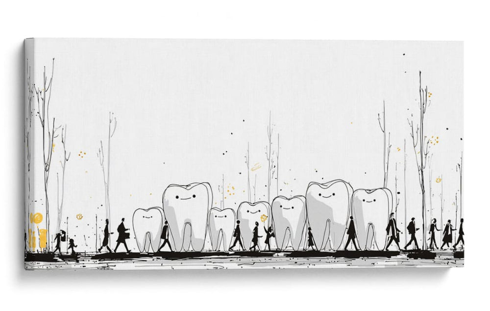 Monumentos Dentales - DIEGO D L | Cuadro decorativo de Canvas Lab