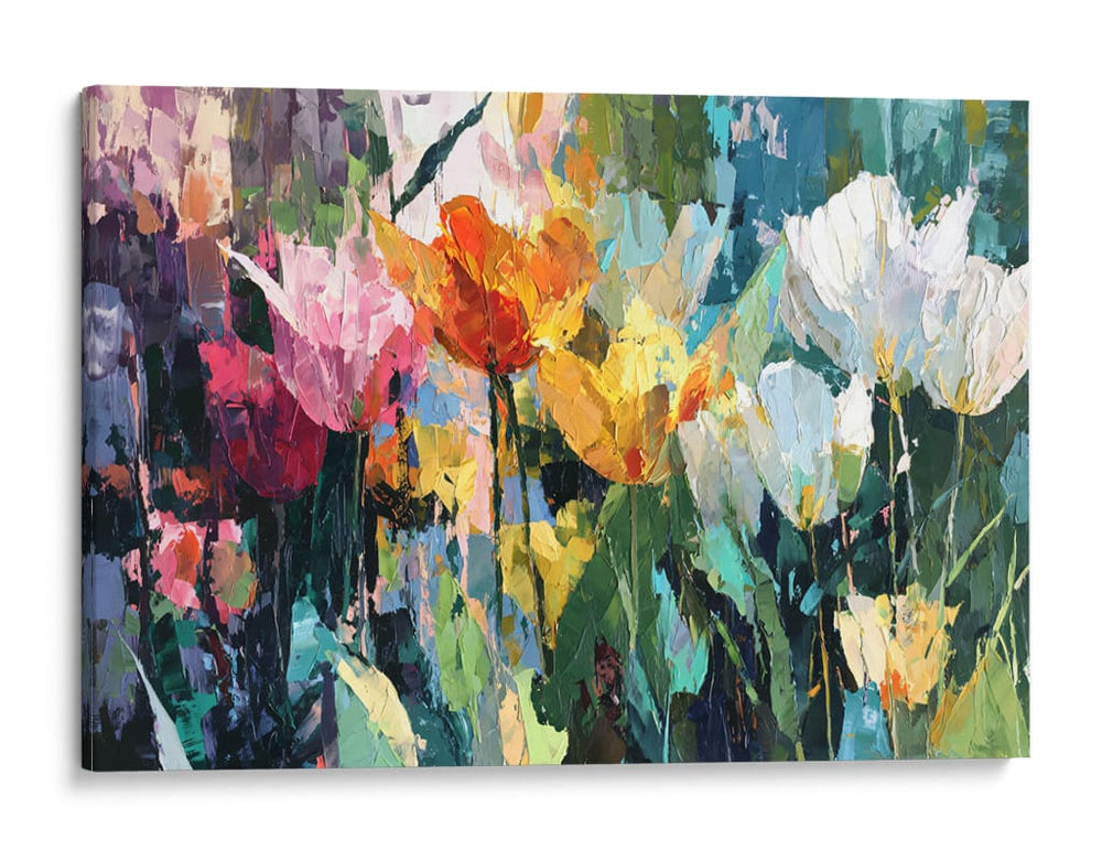 Flores pintadas - DIEGO D L | Cuadro decorativo de Canvas Lab