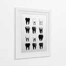 Sombras de dientes - DIEGO D L | Cuadro decorativo de Canvas Lab