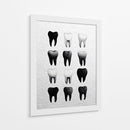 Sombras de dientes - DIEGO D L | Cuadro decorativo de Canvas Lab