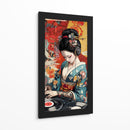 Geisha Urbana - Puffy Design | Cuadro decorativo de Canvas Lab