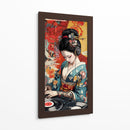 Geisha Urbana - Puffy Design | Cuadro decorativo de Canvas Lab
