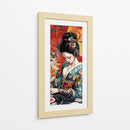 Geisha Urbana - Puffy Design | Cuadro decorativo de Canvas Lab